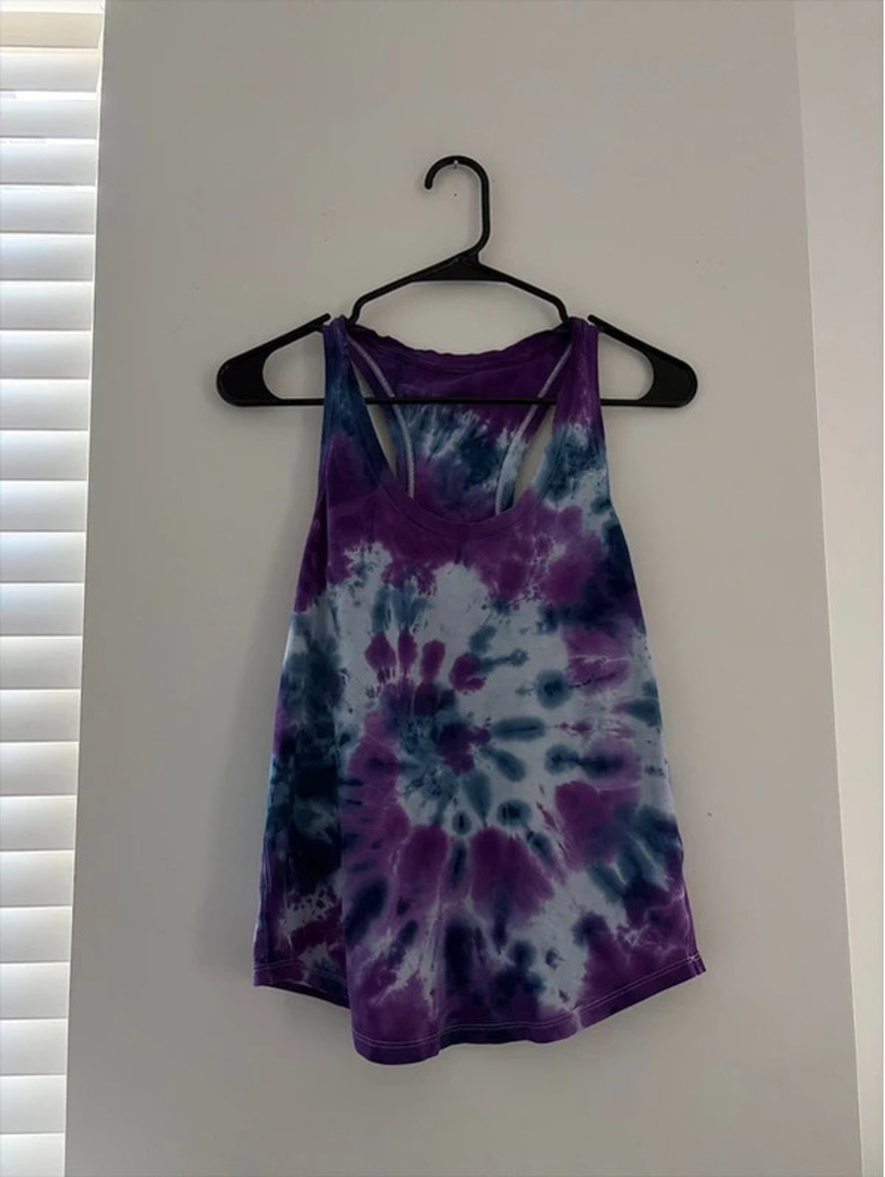 Lululemon Purple Tie Dye Racerback Tank